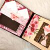 IMG20221120113549 Love themed scrapbook with shaker cover
