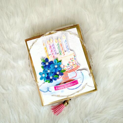 IMG20221127123044 Lights Handmade Quilled Birthday Sweet Box