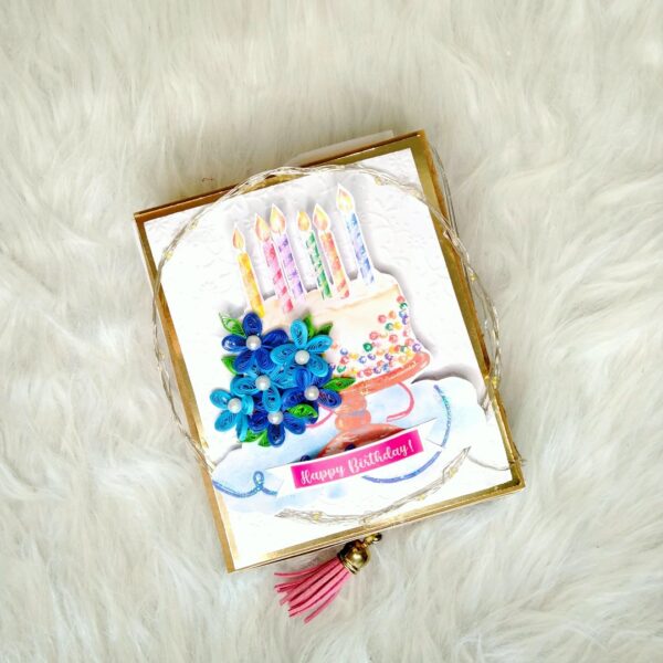 IMG20221127123044 Lights Handmade Quilled Birthday Sweet Box