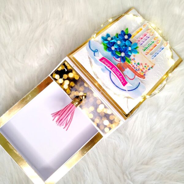 IMG20221127123153 Lights Handmade Quilled Birthday Sweet Box