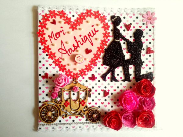 Meri Ashiqui Handmade Greeting Card image Meri Ashiqui Handmade Greeting Card image