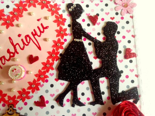 Meri Ashiqui Handmade Greeting Card image Meri Ashiqui Handmade Greeting Card image