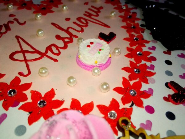 Meri Ashiqui Handmade Greeting Card image Meri Ashiqui Handmade Greeting Card image