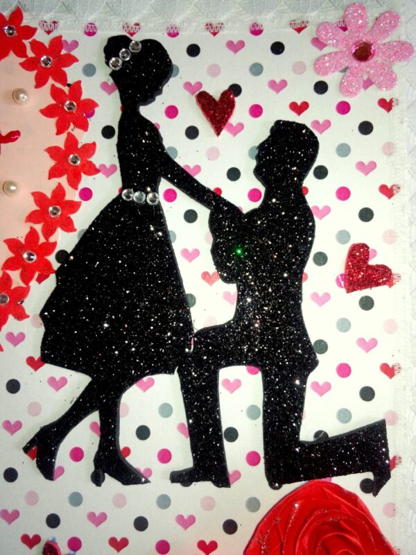 Meri Ashiqui Handmade Greeting Card image Meri Ashiqui Handmade Greeting Card image