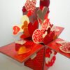 Sparkling Hot Red Pop Up Card In Box image Sparkling Hot Red Pop Up Card In Box image