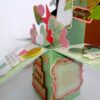 Sparkling Blue Love and Birthday Pop Up Card in Box image Sparkling Blue Love and Birthday Pop Up Card in Box image