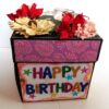 Love and Birthday Explosion Box With Battery Light Cake image Love and Birthday Explosion Box With Battery Light Cake image