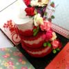 Love and Birthday Explosion Box With Battery Light Cake image Love and Birthday Explosion Box With Battery Light Cake image