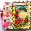 Love and Birthday Handmade Scrapbook With Origami folds image Love and Birthday Handmade Scrapbook With Origami folds image