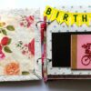 Love and Birthday Handmade Scrapbook With Origami folds image Love and Birthday Handmade Scrapbook With Origami folds image