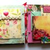 Love and Birthday Handmade Scrapbook With Origami folds image Love and Birthday Handmade Scrapbook With Origami folds image