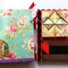Love and Birthday Handmade Scrapbook With Origami folds image Love and Birthday Handmade Scrapbook With Origami folds image
