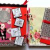 Love and Birthday Handmade Scrapbook With Origami folds image Love and Birthday Handmade Scrapbook With Origami folds image
