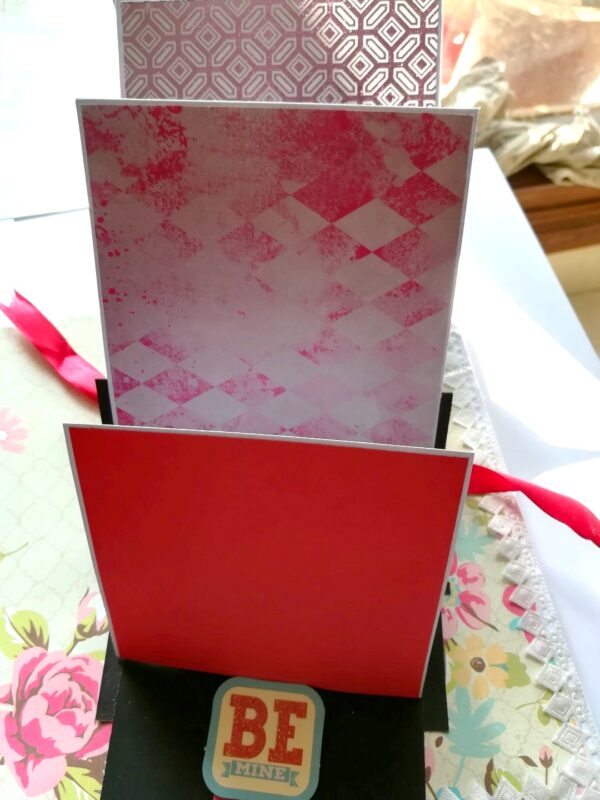 Love and Birthday Handmade Scrapbook With Origami folds image Love and Birthday Handmade Scrapbook With Origami folds image
