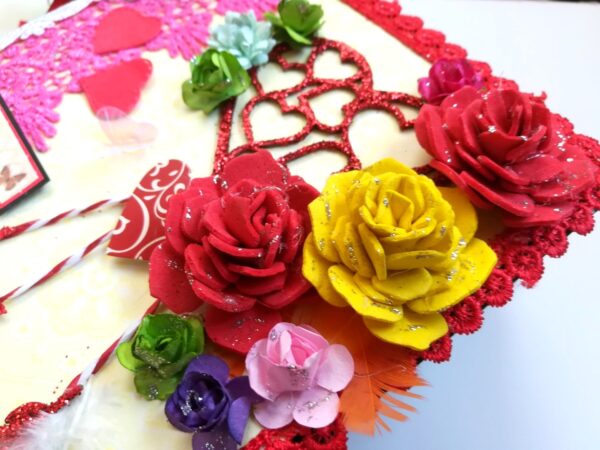 Dream Catcher Love Handmade Scrapbook image Dream Catcher Love Handmade Scrapbook image