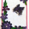Purple Themed Corner With Butterfly Greeting Card image Purple Themed Corner With Butterfly Greeting Card image