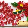 Quilled Love Tree With Birds Card image Quilled Love Tree With Birds Card image