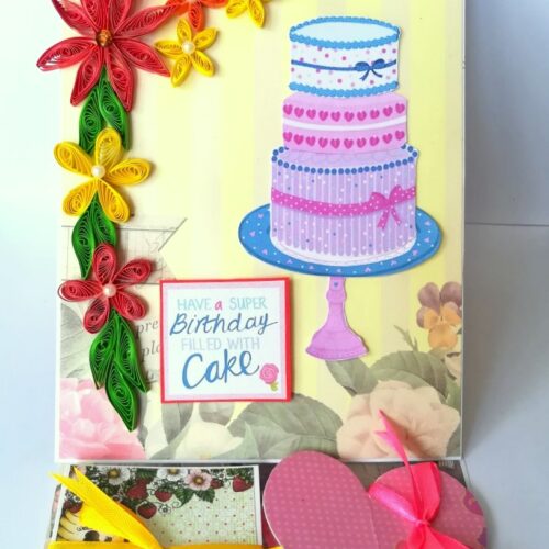 Cut The Cake Birthday Greeting Card image