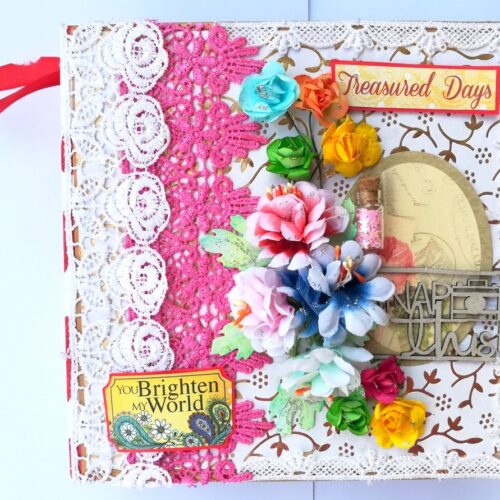 Love and Birthday Handmade Scrapbook image