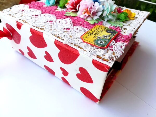 Love and Birthday Handmade Scrapbook image Love and Birthday Handmade Scrapbook image