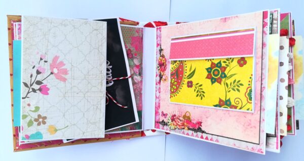 Love and Birthday Handmade Scrapbook image Love and Birthday Handmade Scrapbook image