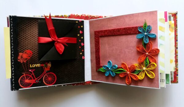 Moments Love and Birthday Quilled Scrapbook image Moments Love and Birthday Quilled Scrapbook image