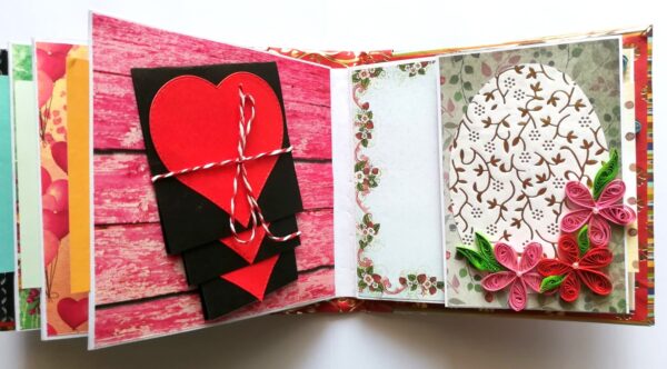 Moments Love and Birthday Quilled Scrapbook image Moments Love and Birthday Quilled Scrapbook image
