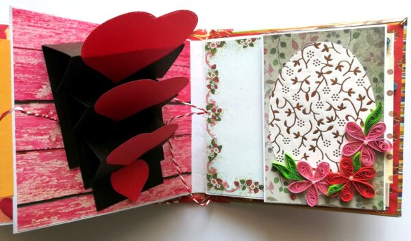 Moments Love and Birthday Quilled Scrapbook image Moments Love and Birthday Quilled Scrapbook image