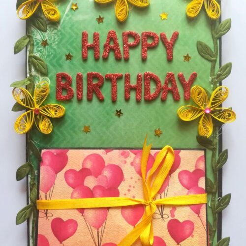 Birthday Mini Scrapbook Greeting Card image