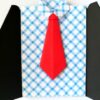 Suit Themed Male Handmade Greeting Card image Suit Themed Male Handmade Greeting Card image