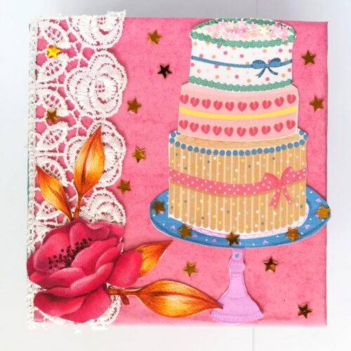 Birthday Mini Scrapbook image