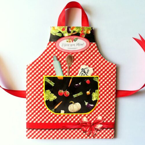 Apron Handmade Card For Mother image