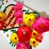 Sparkling Handmade Floral Mother Card image Sparkling Handmade Floral Mother Card image