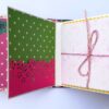 Pocket Mini Birthday Handmade Scrapbook image Pocket Mini Birthday Handmade Scrapbook image