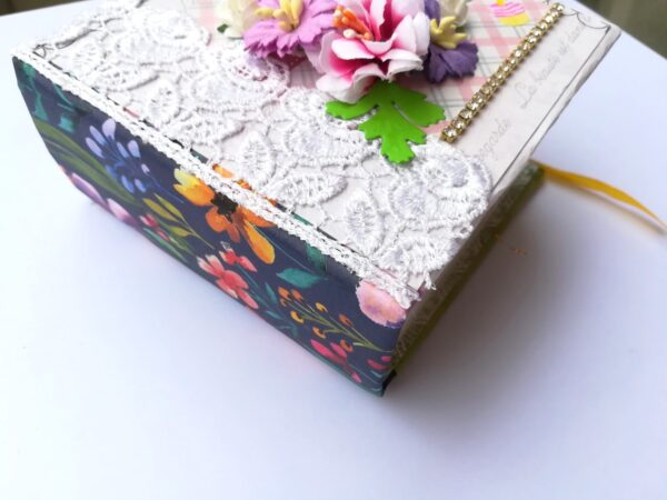 Pocket Mini Birthday Handmade Scrapbook image Pocket Mini Birthday Handmade Scrapbook image