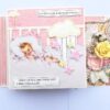 Sparkling Baby Girl Handmade Scrapbook Album image Sparkling Baby Girl Handmade Scrapbook Album image