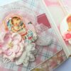 Sparkling Baby Girl Handmade Scrapbook Album image Sparkling Baby Girl Handmade Scrapbook Album image