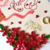 Quilled Anniversary Greeting Card image Quilled Anniversary Greeting Card image