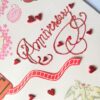 Quilled Anniversary Greeting Card image Quilled Anniversary Greeting Card image