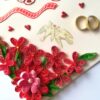 Quilled Anniversary Greeting Card image Quilled Anniversary Greeting Card image