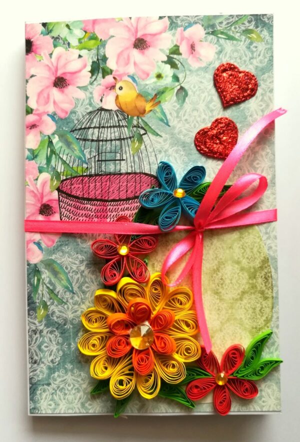 Sparkling Birthday Card/ Mini Scrapbook Gift image Sparkling Birthday Card/ Mini Scrapbook Gift image