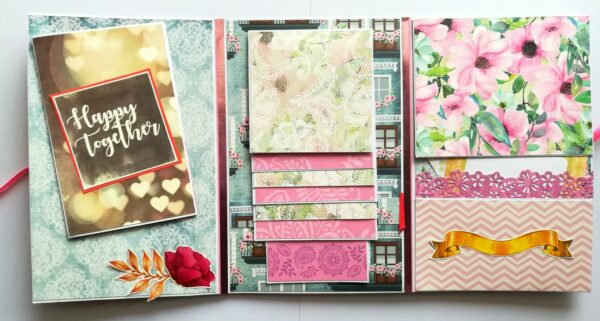 Sparkling Birthday Card/ Mini Scrapbook Gift image Sparkling Birthday Card/ Mini Scrapbook Gift image