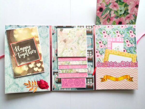 Sparkling Birthday Card/ Mini Scrapbook Gift image Sparkling Birthday Card/ Mini Scrapbook Gift image