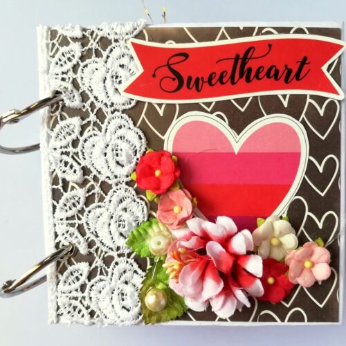 Pocket Mini Handmade Love Birthday Book image