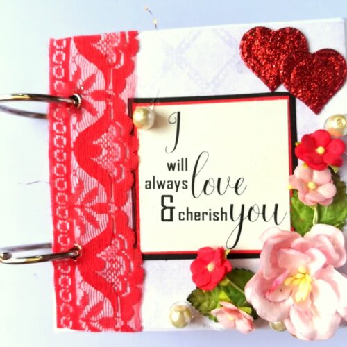 Pocket Mini Handmade Love Birthday Book image