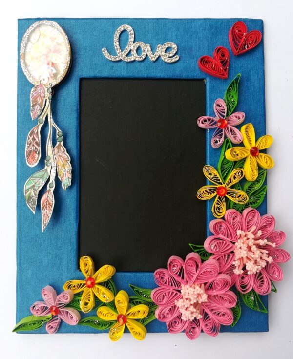 Sparkling Love Quilled Photo Frame image Sparkling Love Quilled Photo Frame image
