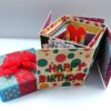 Happy Birthday Explosion box card gift image Happy Birthday Explosion box card gift image