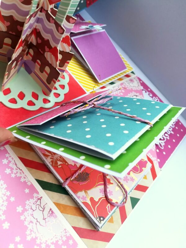 Happy Birthday Explosion box card gift image Happy Birthday Explosion box card gift image