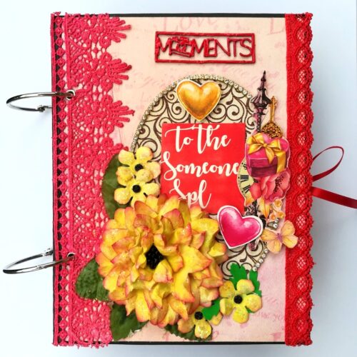 Beautiful Moments Handmade Scrapbook Gift image