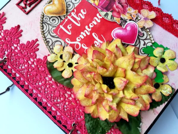 Beautiful Moments Handmade Scrapbook Gift image Beautiful Moments Handmade Scrapbook Gift image